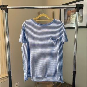 Old Navy blue and white stripped t-shirt